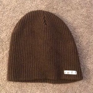 Brown Neff beanie